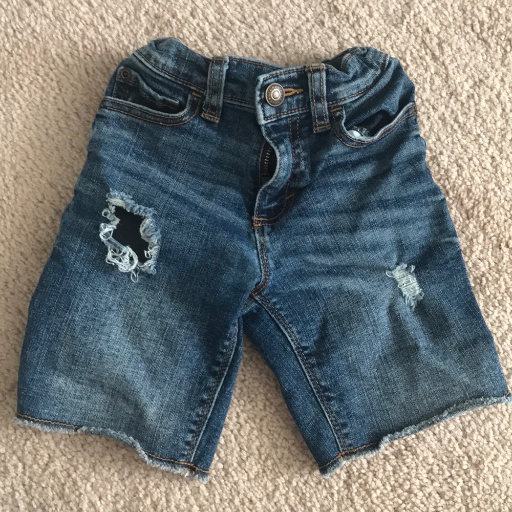 Boys Distressed Shorts